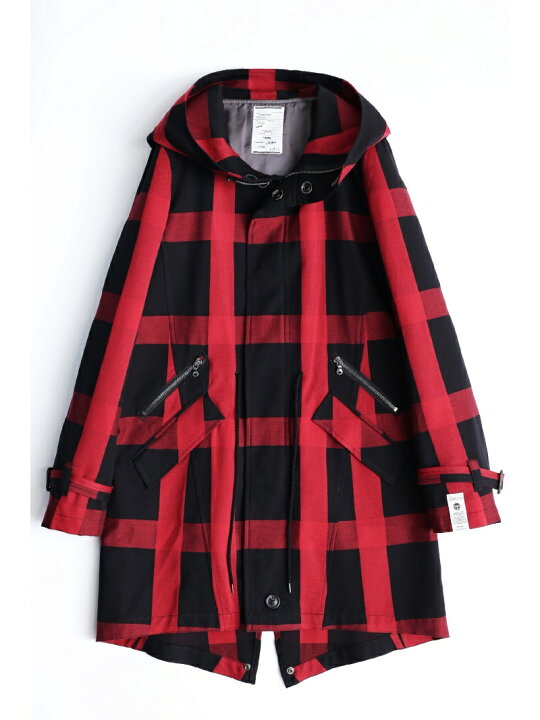 楽天市場】【SALE／50%OFF】SHAREEF *FRAME CHECK MODS COAT 