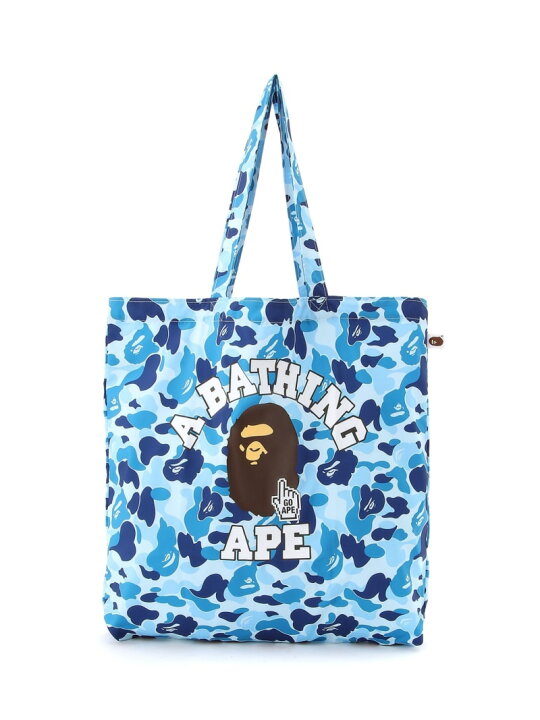 楽天市場】A BATHING APE BAPE CAMO GO APE POINTER COLLEGE TOTE BAG 