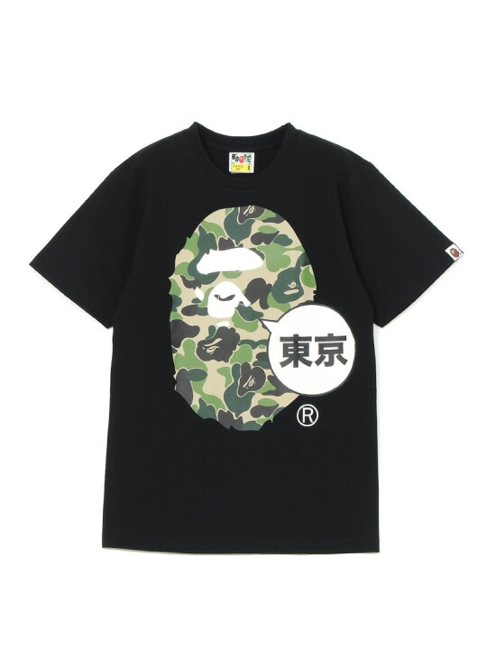 楽天市場】A BATHING APE CITY TEE TOKYO BIG APE HEAD ア ベイシング  