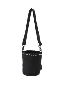 MACKINTOSH (U)【マッキントッシュ公式】ANNAN BUCKET STUDS マッキントッシュ バッグ ショルダーバッグ ブラック【送料無料】