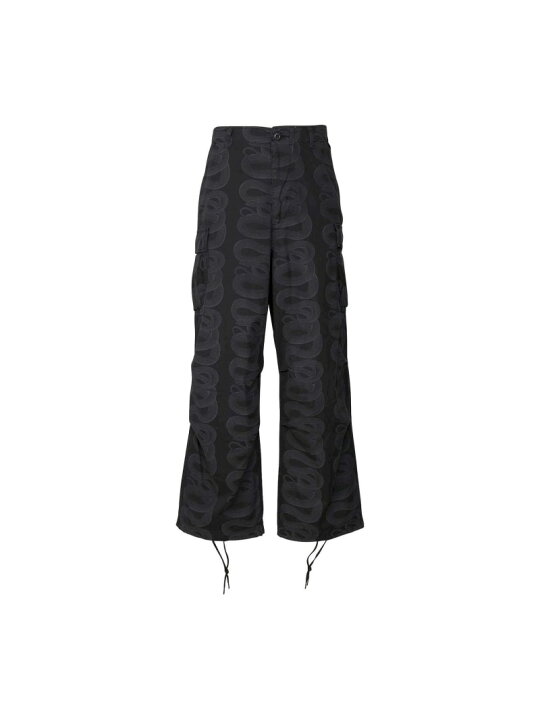 楽天市場】HYSTERIC GLAMOUR SNAKE LOOP柄 6ポケット カーゴパンツ 