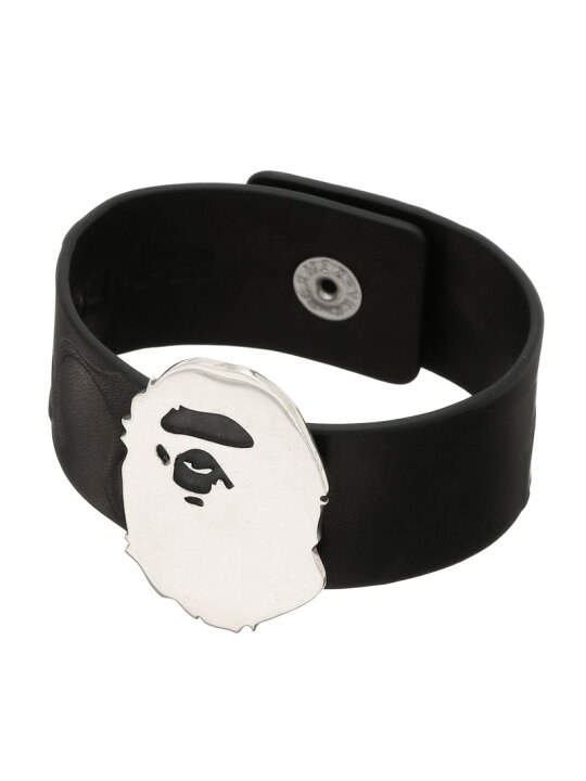 楽天市場】A BATHING APE APE HEAD SILVER BRACELET ア ベイシング 