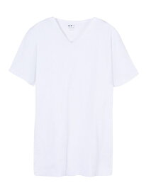 【SALE／50%OFF】three dots Matt (new basic line) sanded jersey スリードッツ トップス カットソー・Tシャツ ホワイト ブラック【RBA_E】【送料無料】