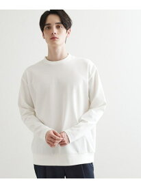 【SALE／50%OFF】tk.TAKEO KIKUCHI スマート長袖カットソー ティーケータケオキクチ トップス カットソー・Tシャツ ブラック ホワイト【RBA_E】