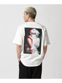 LHP A4A/エーフォーエー/MONROE s/s TEE エルエイチピー トップス カットソー・Tシャツ ホワイト ブラック【送料無料】