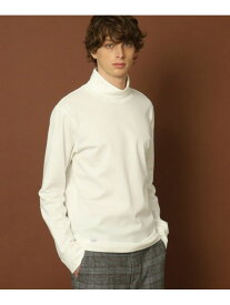 DRESSTERIOR 【men's FUDGE11月号掲載】ハイグレード オフタートルカットソー ドレステリア トップス カットソー・Tシャツ ホワイト ブラック イエロー【送料無料】