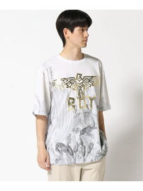 BOY LONDON BOY LONDON/(U)GOLDEN WING T-SHIRT ピーアールワン トップス カットソー・Tシャツ ホワイト【送料無料】