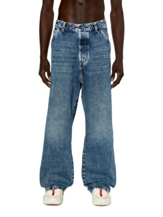 楽天市場】DIESEL メンズ 23SS デニムパンツ ペインター ルーズ 