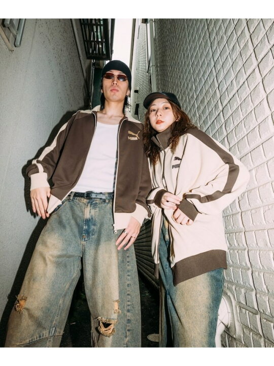 楽天市場】PUMA 別注 T7 Track JKT 24AW フリークスストア ジャケット 