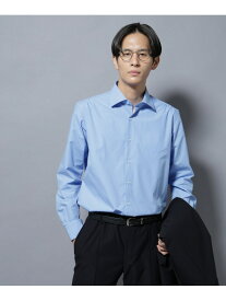 【SALE／30%OFF】NANO universe 「N shirt」Anti Soaked(R)汗染み防止セミワイドカラーシャツ長袖 ナノユニバース トップス シャツ・ブラウス ホワイト ブルー【RBA_E】【送料無料】