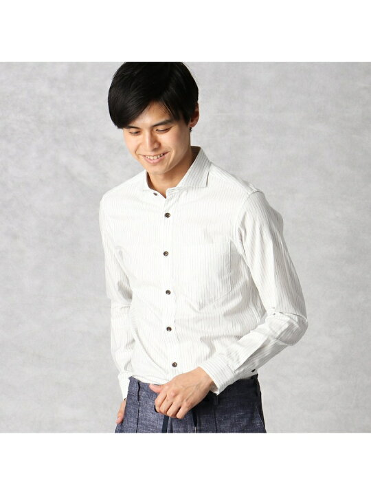 楽天市場】【SALE／50%OFF】COMME CA MEN カスリ ピンドットストライプ 