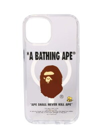 A BATHING APE (M)A BATHING APE IPHONE 15 CLEAR CASE ア ベイシング エイプ スマホグッズ・オーディオ機器 スマホ・タブレット・PCケース/カバー【送料無料】