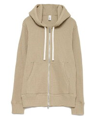 SEAGREEN 【タトラス公式店】BIG WAFFLE HOODIE タトラスコンセプトストア トップス パーカー・フーディー ベージュ ホワイト ネイビー グリーン レッド イエロー【送料無料】