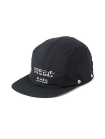 UNDERCOVER UP1D4H03 アンダーカバー 帽子 キャップ ブラック【送料無料】
