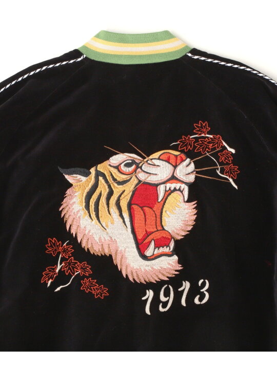 楽天市場】Schott SOUVENIR JACKET/スーベニアスカジャン 顔虎 