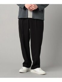 【SALE／37%OFF】COMME CA MEN リネンライク ワイドパンツ コムサメン パンツ その他のパンツ ブラック グレー【RBA_E】【送料無料】