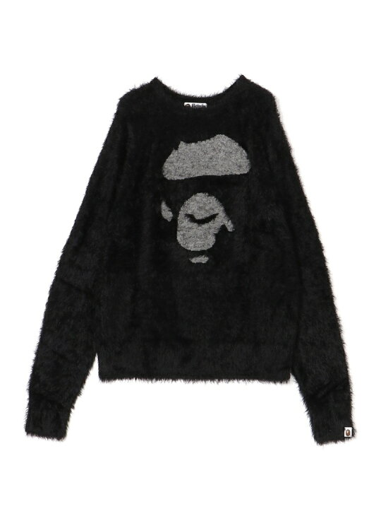 楽天市場】A BATHING APE APE FACE KNIT M ア ベイシング エイプ 