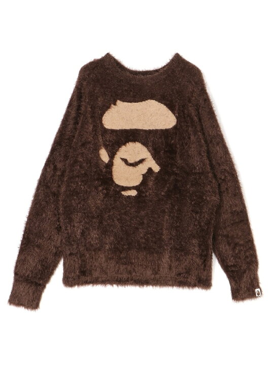 楽天市場】A BATHING APE APE FACE KNIT M ア ベイシング エイプ 