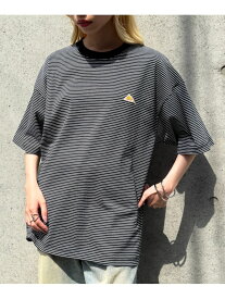 【SALE／30%OFF】KELTY KELTY/【別注】オーバーサイズボーダーTシャツ セットアップセブン トップス カットソー・Tシャツ ホワイト ブラック【RBA_E】