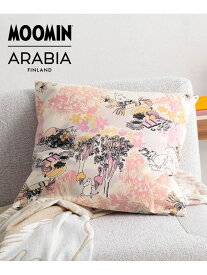 MOOMIN ARABIA [公式] ムーミンアラビア 当店限定 クッションカバー ピンク ムーミンアラビア インテリア・生活雑貨 クッション・クッションカバー ピンク