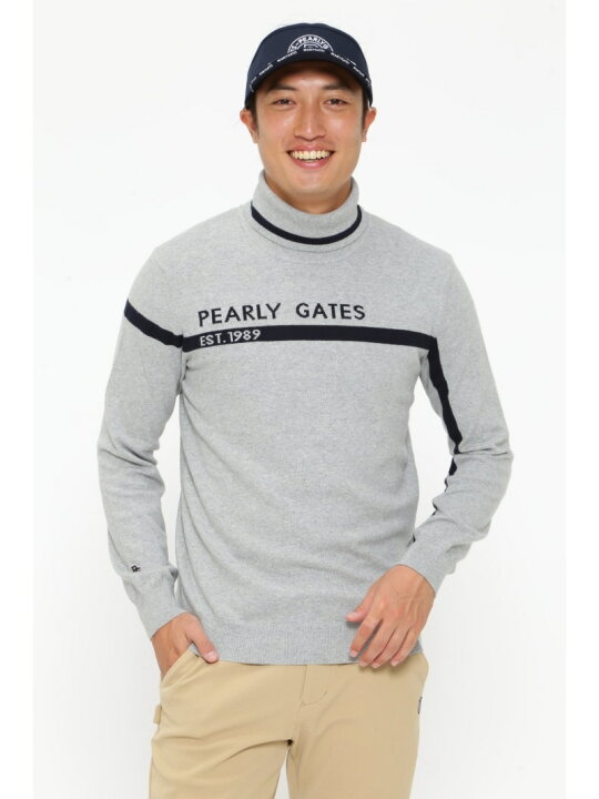 楽天市場】PEARLY GATES ソフトタッチハイネックニット プルオーバー 