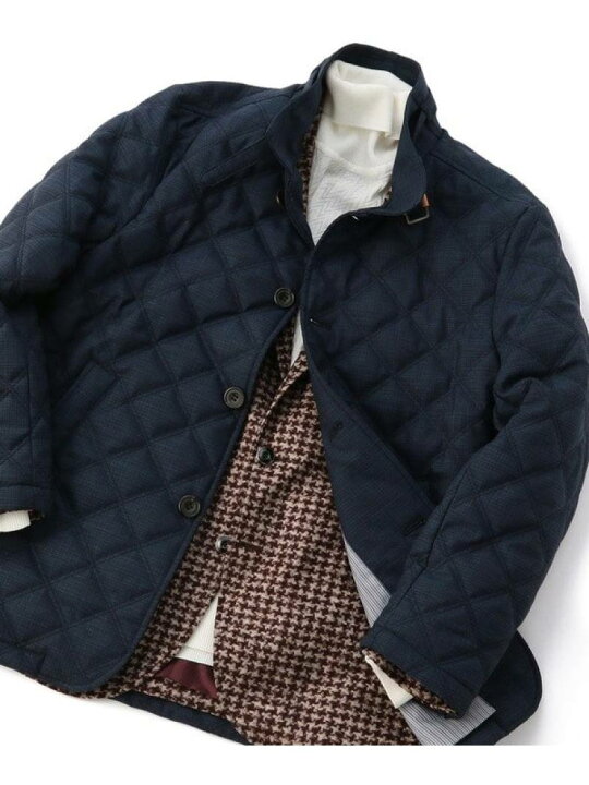 楽天市場】【SALE/50%OFF】MEN'S BIGI ピンヘッドツイル キルティングジャケット【保温機能中綿(Viwarm)使用】 メンズ ビギ コート/ジャケット ブルゾン ネイビー ホワイト【RBA_E】【送料無料】 : Rakuten Fashion Men