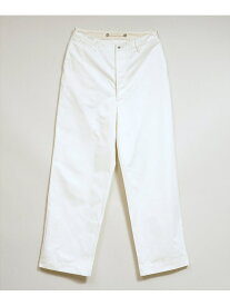 Nigel Cabourn 【公式】ナイジェル・ケーボン / MAN / ベーシックチノパンツ - ホワイト ナイジェル・ケーボン パンツ チノパンツ ホワイト【送料無料】
