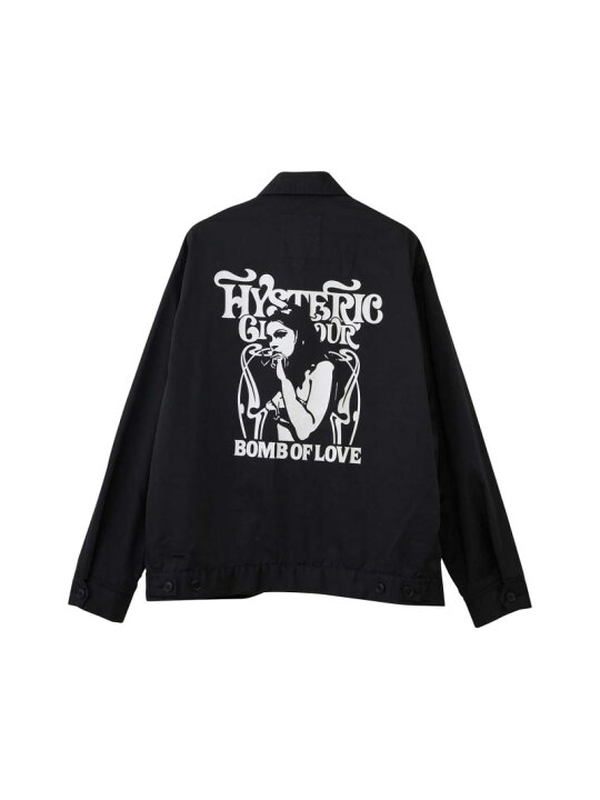 楽天市場】HYSTERIC GLAMOUR SMOKING GIRL ワークジャケット  
