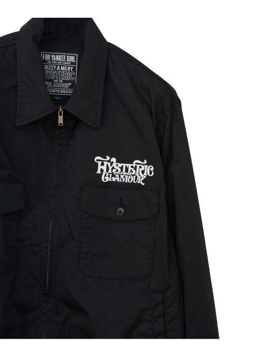 楽天市場】HYSTERIC GLAMOUR SMOKING GIRL ワークジャケット 