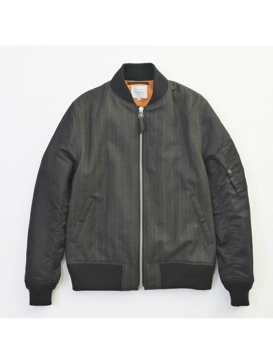 楽天市場】【SALE／40%OFF】VICTIM *STRIPE MA-1 JACKET ヴィクティム 