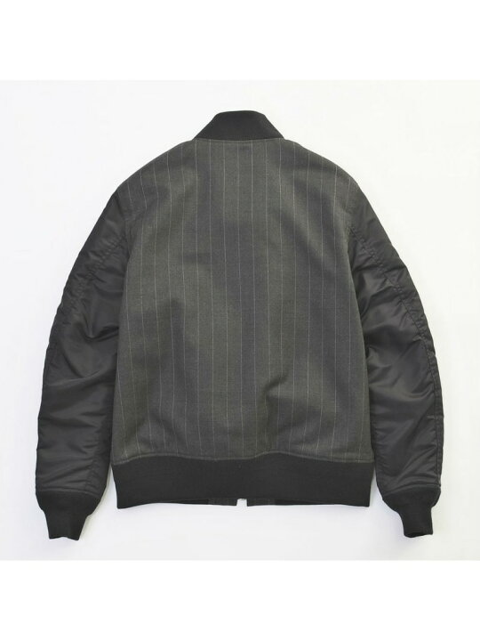 楽天市場】【SALE／40%OFF】VICTIM *STRIPE MA-1 JACKET ヴィクティム 