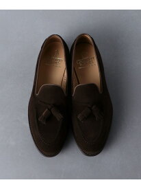 UNITED ARROWS ＜CROCKETT&JONES(クロケット&ジョーンズ)＞ CAVENDISH/スエード タッセルローファー ユナイテッドアローズ シューズ・靴 その他のシューズ・靴 ブラウン ブラック【送料無料】