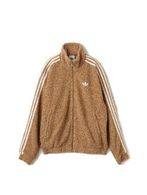 adidas adidas BOUCLE FIREBIRD TRACKTOP カードボード/オフホワイト アトモス ジャケット・アウター その他のジャケット・アウター ブラウン【送料無料】