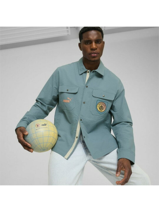 PUMA プーマ マンチェスターシティFC オーバーシャツ ノエル・ギャラガー