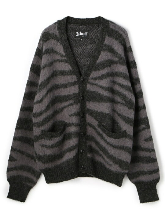 楽天市場】【SALE／30%OFF】Schott MOHAIR ZEBRA CARDIGAN/モヘア  
