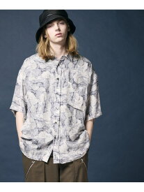 MAISON SPECIAL 【LIMITED EDITION】Prime-Over Short Sleeve Shirt メゾンスペシャル トップス シャツ・ブラウス グレー ベージュ ブラック ホワイト イエロー パープル【送料無料】