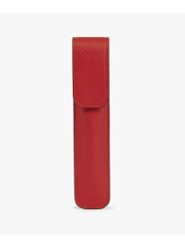 SMYTHSON Panama Pen Sleeve スマイソン 文房具 その他の文房具 レッド【送料無料】