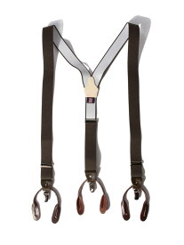 BEAMS F ALBERT THURSTON / ソリッドサスペンダー30mm ビームス メン ファッション雑貨 サスペンダー ブラウン ネイビー【送料無料】