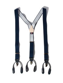 BEAMS F ALBERT THURSTON / ソリッドサスペンダー30mm ビームス メン ファッション雑貨 サスペンダー ブラウン ネイビー【送料無料】