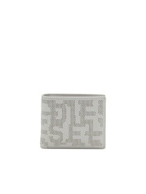 DIESEL ユニセックス 二つ折りウォレット BI-FOLD COIN S 3D ディーゼル 財布・ポーチ・ケース 財布 グレー【送料無料】
