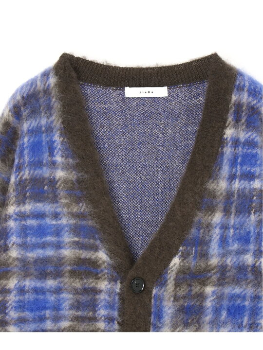 楽天市場】JieDa MOHAIR CHECKED CARDIGAN ジエダ トップス 