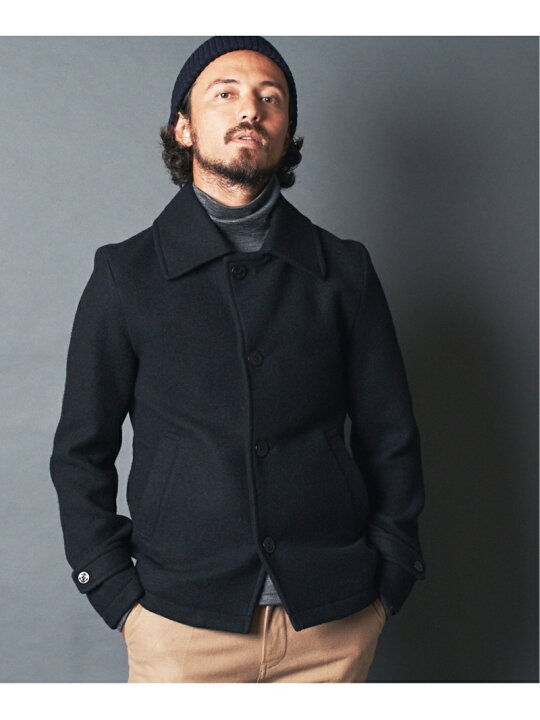 楽天市場】Magine WOOL MELTON SINGLE P-COAT:ウールメルトン シングル 
