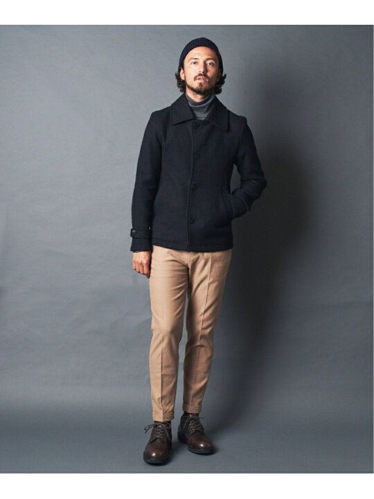 楽天市場】Magine WOOL MELTON SINGLE P-COAT:ウールメルトン シングル 