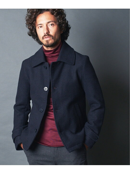 楽天市場】Magine WOOL MELTON SINGLE P-COAT:ウールメルトン シングル 