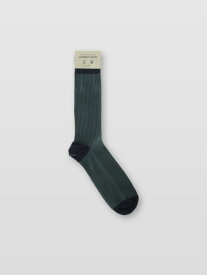 JOHN SMEDLEY Unisex Ribbed Bicolour Socks ｜ CORTLAND ジョンスメドレー 靴下・レッグウェア 靴下【送料無料】