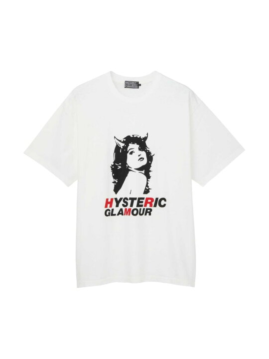 楽天市場】HYSTERIC GLAMOUR 2TONE DEVIL WOMAN Tシャツ ヒステリック 