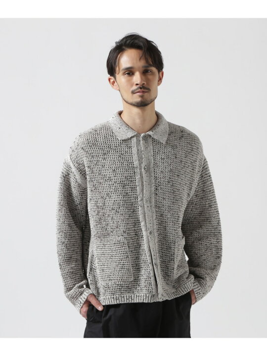 楽天市場】GARDEN TOKYO YOKE/ヨーク/MESH KNITTED BUTTONED CARDIGAN 