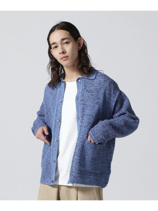 楽天市場】GARDEN TOKYO YOKE/ヨーク/MESH KNITTED BUTTONED CARDIGAN 