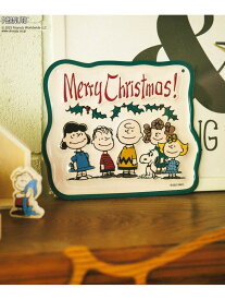 BAYFLOW 【PEANUTS×BAYFLOW】TINプレート★2025X'mas★ ベイフロー インテリア・生活雑貨 その他のインテリア・生活雑貨 グリーン レッド