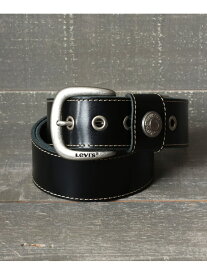 【SALE／24%OFF】Levi's リーバイス ベルト メンズ レザーベルト 本革 コンチョ 40mm マルカワ ファッション雑貨 ベルト レッド ブラック ブラウン【RBA_E】